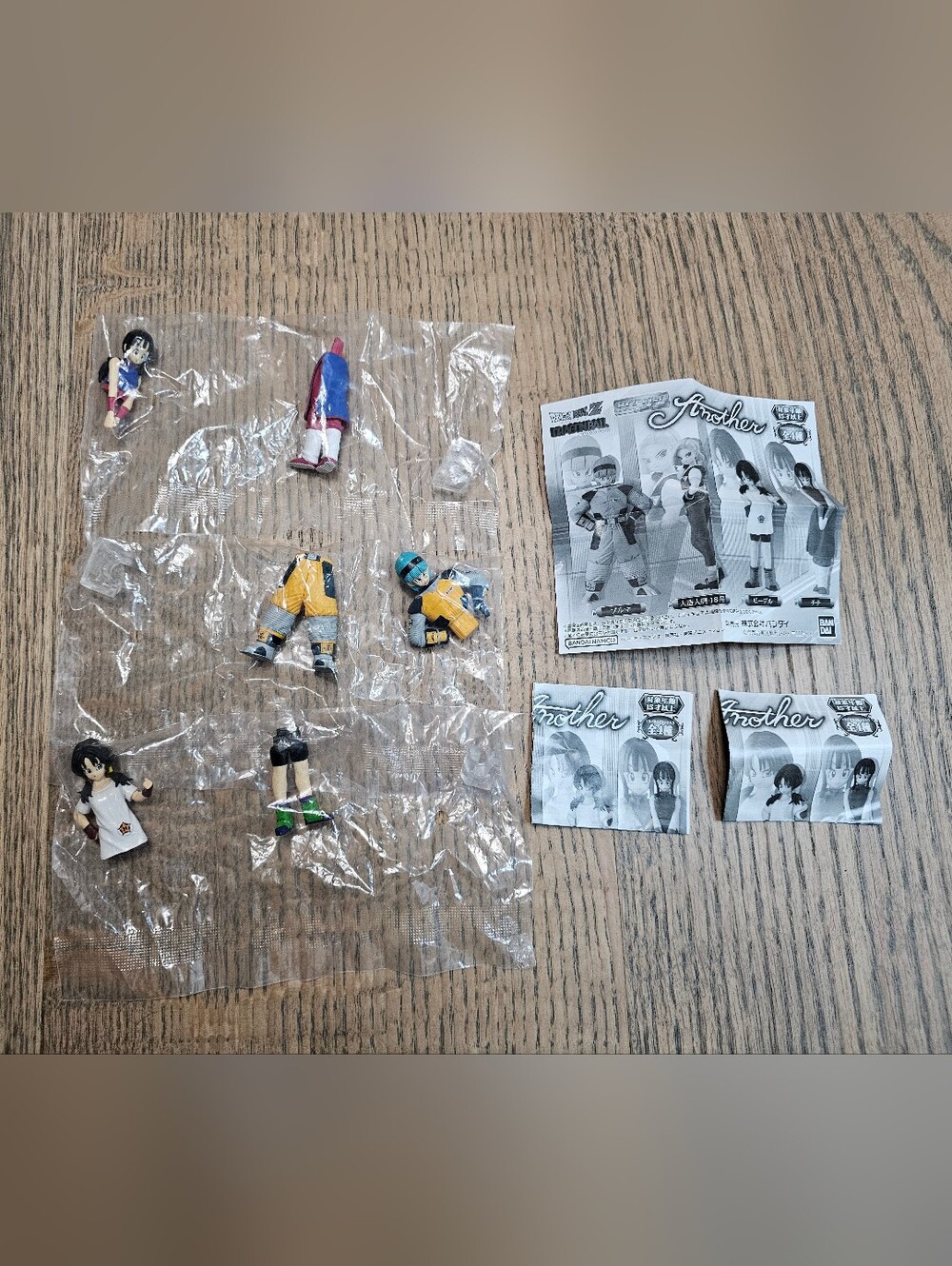 Dragonball Z Another Gashapon Set Bulma Chi Chi Videl Japan